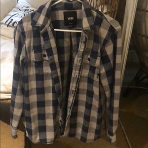 Men’s Vans Flannel blue